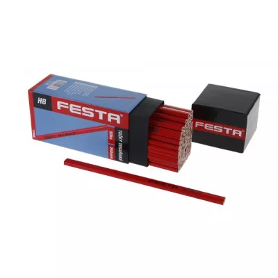 FESTA tesárska ceruza 180mm HB červ.lak